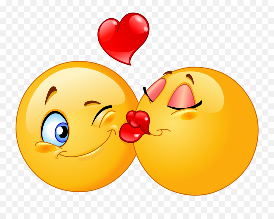 Kissy Face Emoji - Romantic Lip Kiss Emoji,Kissy Face Emoji