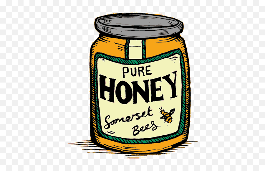 Am here honey. Honeypot. Jar Emoji. What is here? Sticker.