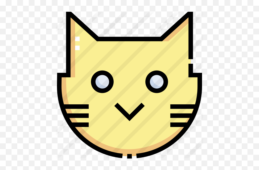 Cat - Free Smileys Icons Happy Emoji,Cat Smile Emoji
