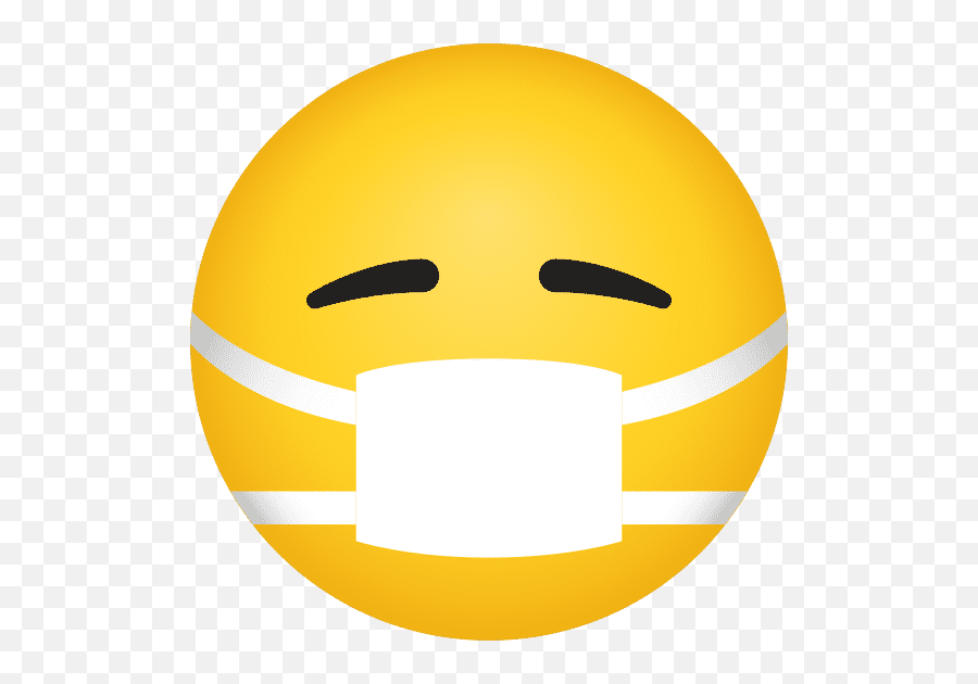 Face With Medical Mask Icon - Emoji Mask Png,Hamburger Emoticon
