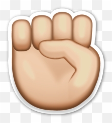 Fist Emoji Transparent Background Png - Emoji,Black Fist Emoji