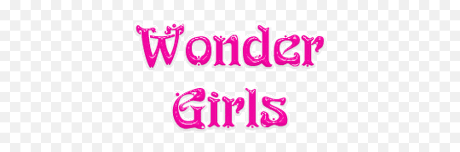 Top Wonder Girls Stickers For Android - Dot Emoji,Girlie Emoji