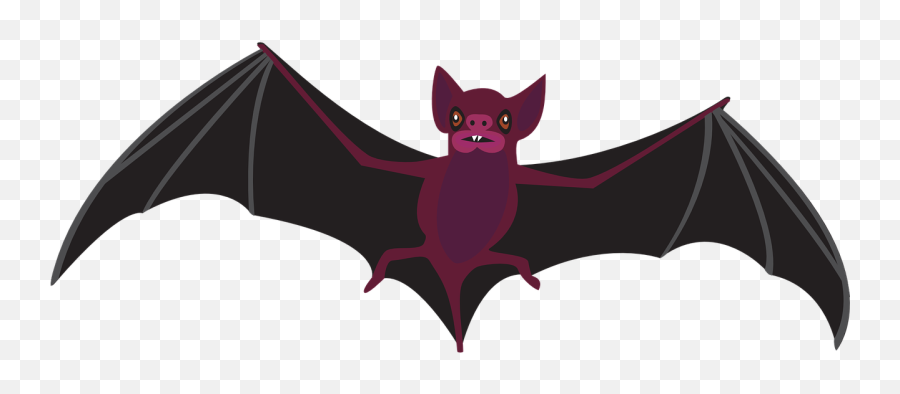 Bat Batstickers Freetoedit Sticker By Jefflogan - Clipart Kelelawar Emoji,New Emojis 2017 Bat