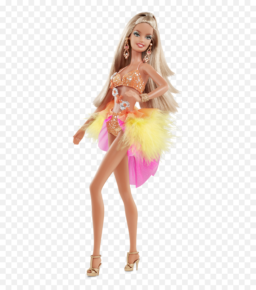 December 2011 - Barbie Dancing With The Stars Samba Emoji,Emotions Mattel Doll