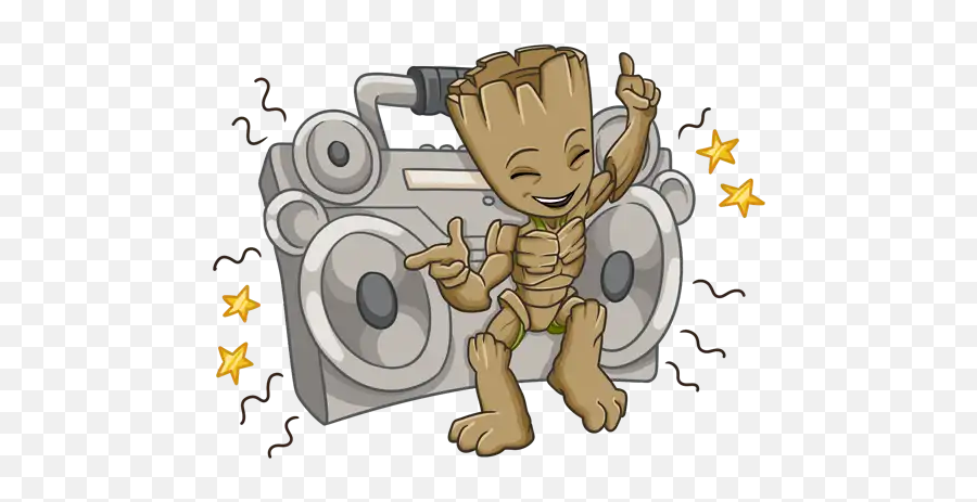 Groot Figurinhas Para Whatsapp Emoji,Groot Emoji