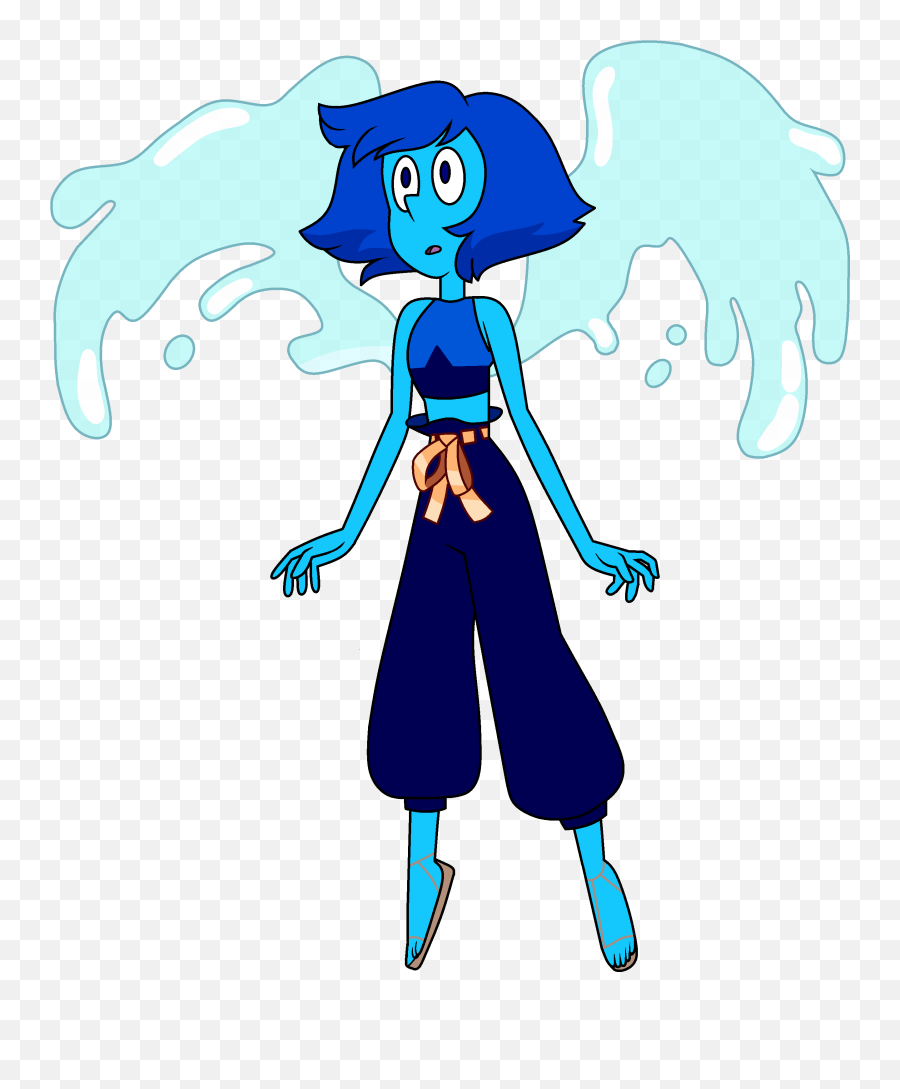 Download Hd Transparent Peridot Sad - Lapis Lazuli New Form Steven Universe Future Lapis Emoji,Universe Emoji