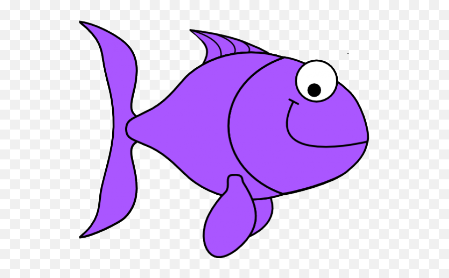 Transparent Background Goldfish Clipart - Png Download Purple Fish Clip Art Emoji,Fish Horse Emoji