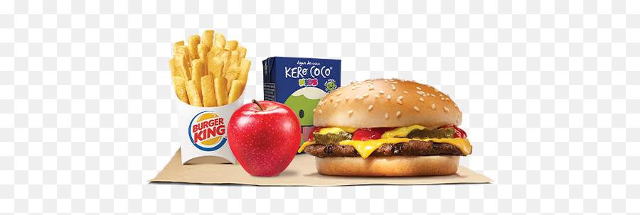 King Jr Burger King Brazil - Cheeseburger King Jr Meal Burger King Emoji,Emoji Florzinha