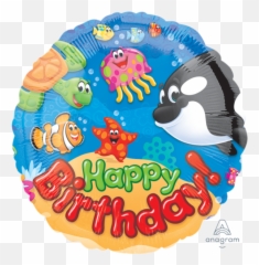 Products U2013 Tagged Nemo U2013 City Balloons - Sea Buddies Happy Birthday Emoji,Balloon Column Emoji