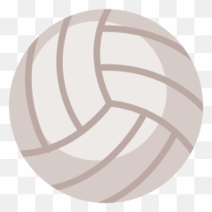 Volleyball Emoji - White Volleyball Ball Png,Volleyball Emojis
