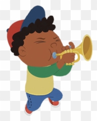 Quincy Playing The Trumpet Png Image - Quincy Play The Trumpet Emoji,Quincy Playing With My Emotions