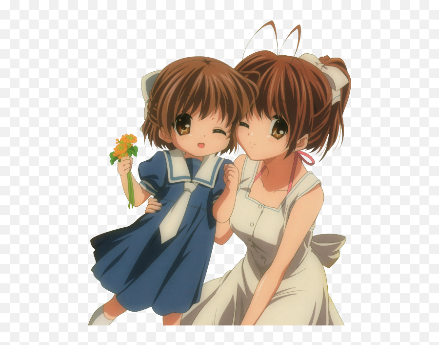 Pin En Madre E Hija - Clannad After Story Emoji,Emojis Mama E Hijo