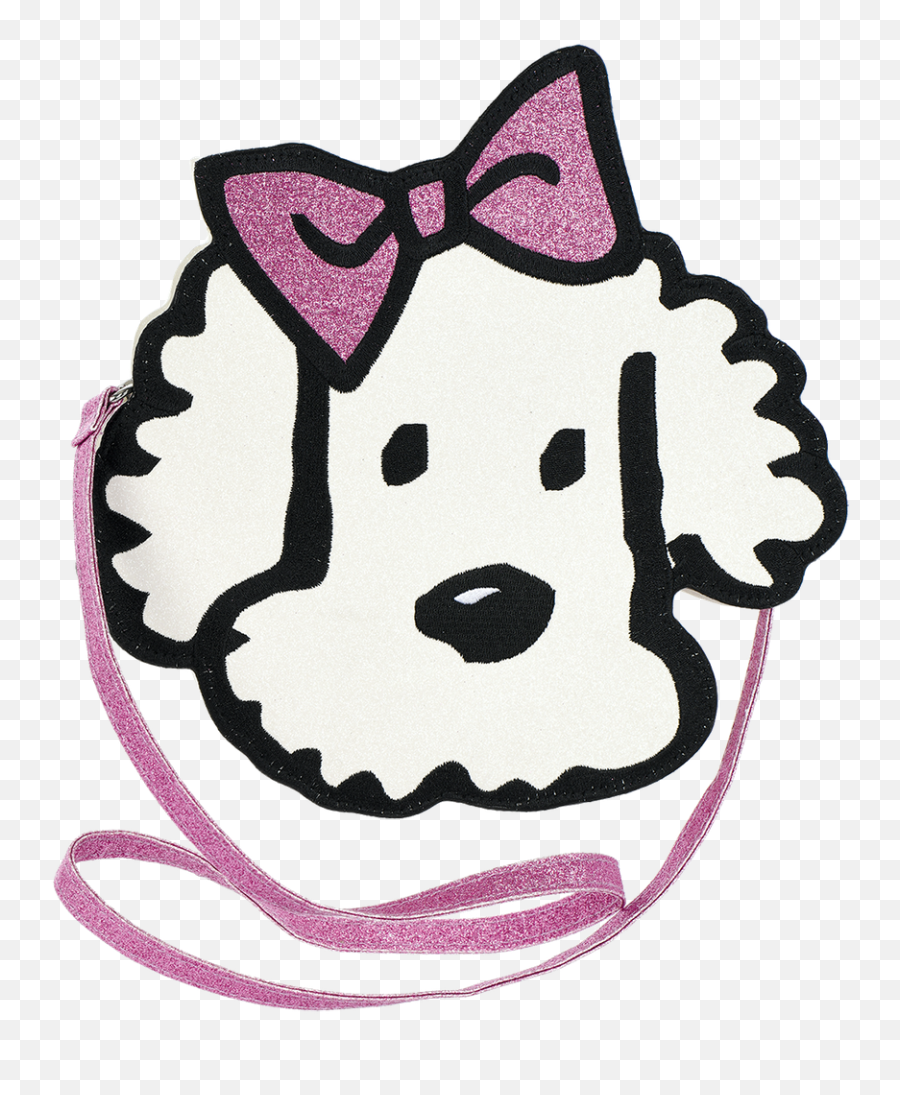 Puppy Love Glitter Crossbody Bag - Girly Emoji,Emojis Puppies In Love
