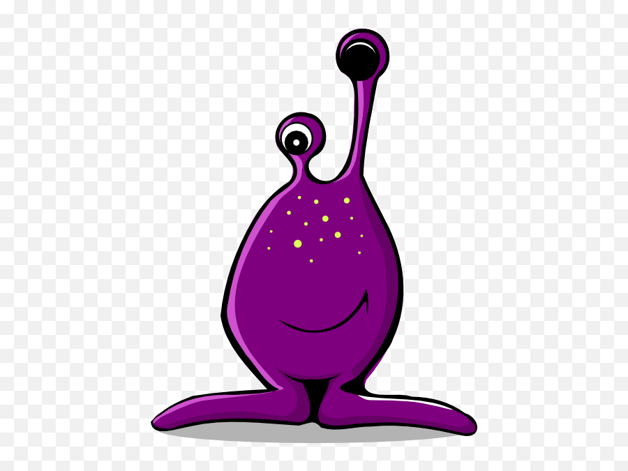 Purple Alien - Alien Clip Art Emoji,Mia Emoji Monster Girl