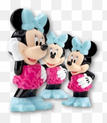 Fisher - Mickey Mouse Clubhouse Bath Toys Emoji,Mickey Minnie Mouse Emoticon