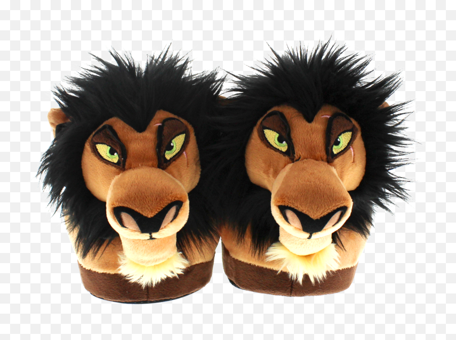 Happyfeet Disney Slippers - Scar Lion King X Small Scar Lion King Slippers Emoji,Im Sorry Otter Emojis