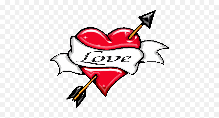 Gifs Animados De Enamorados - Gifs Animados Heart With Arrow Emoji,Emoji Enamorado
