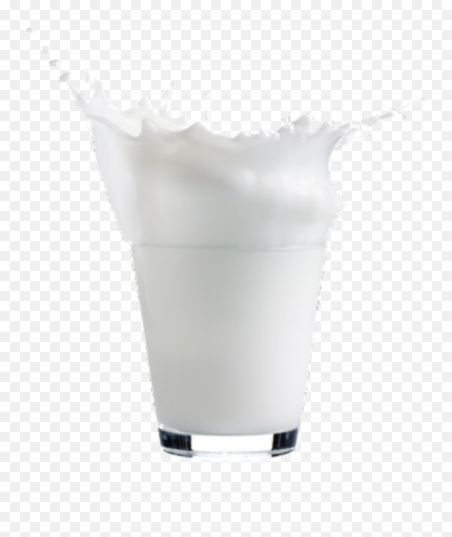 Milk Splash Glass Sticker - Milk Png Free Download Emoji,Glass Of Milk Emoji