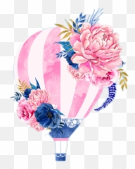 Hot Air Balloon Sticker Challenge On Picsart - Party Supply Emoji,Hot Spring Emoji