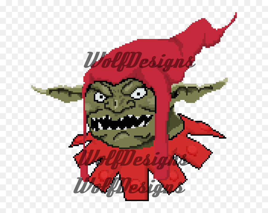 Gfx Pixel Art Goblin Red Caps - Gfx Graphic Studio Emoji,Pvz Emojis