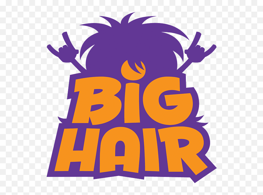 Big Hair Band Logo Portable Battery Charger For Sale By John Emoji,Metal Devil Horns Emoticon