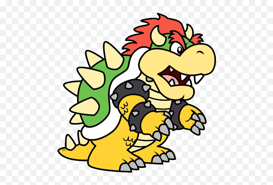 Super Mario Bros Clip Art Cartoon Clip Art - Cartoon Super Mario Bowser Emoji,Bowser Emoji