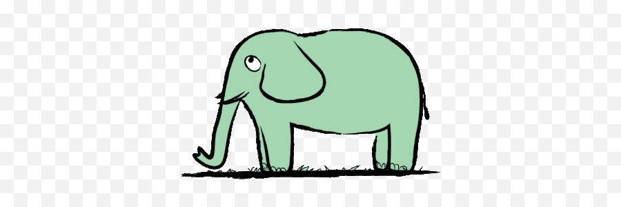 Downsign Endangered Sticker - Downsign Endangered Elephant Emoji,Emojis Animals Elephant