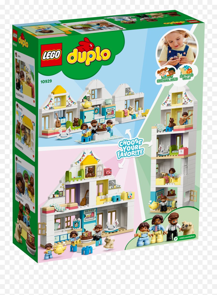 Modular Playhouse Lego Duplo Modular Playhouse Emoji,Lego Figurines Emotions