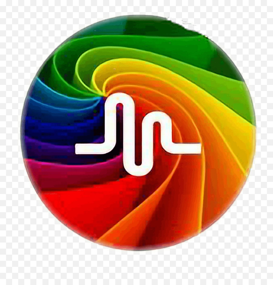 Rainbow Musically Logo - Logodix Musical Ly Emoji,Musically Emoji Love