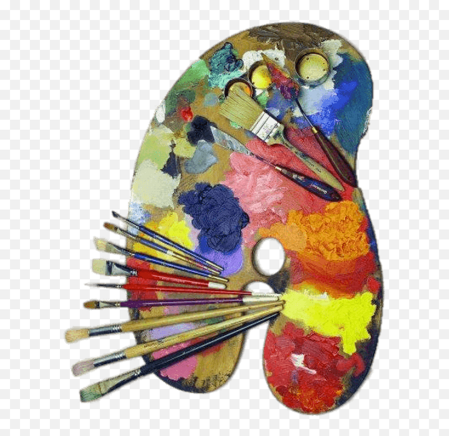 Art Palette Png Posted By Sarah Simpson Emoji,Art Pallet Emoji