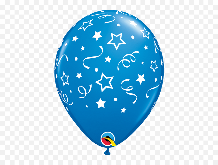 Carnival Assortment Stars Dots Confetti 11u2033 Balloons 50 Count Emoji,Emoji Celebrate Balloon
