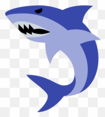 Aggressive Shark Icon In Color Style Emoji,Shark Emojicon