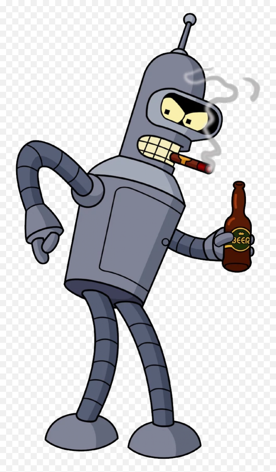 Futurama Bender Png Image - Futurama Bender Png Emoji,Bender Emoji