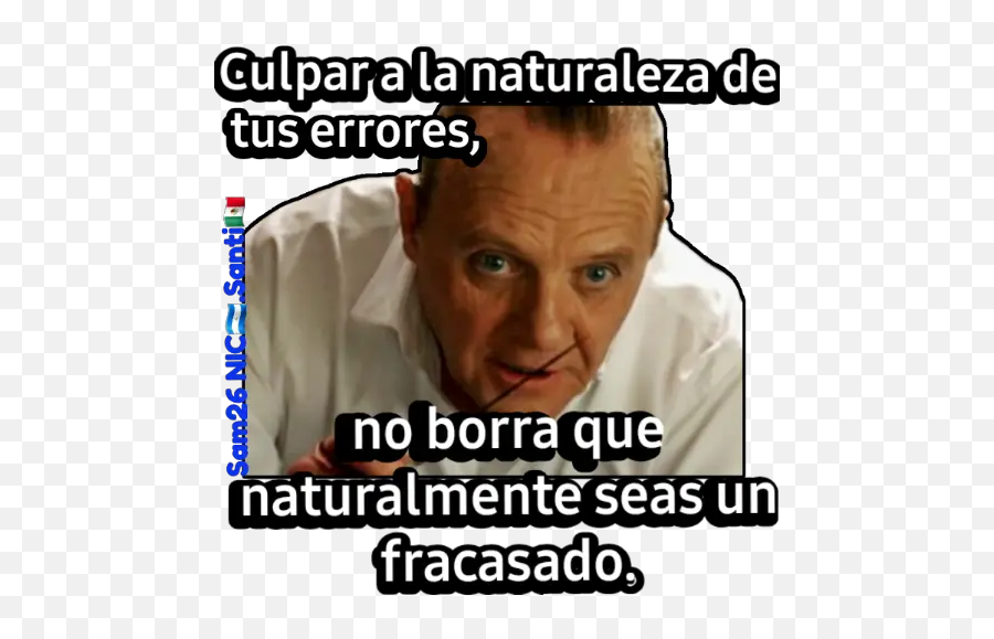 Hannibal Lecter Límmiðar Fyrir Whatsapp - Photo Caption Emoji,Hannibal Lecter Emoji
