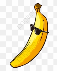 Banana Png Clipart - Cartoon Banana Png Emoji,Banana Emoji
