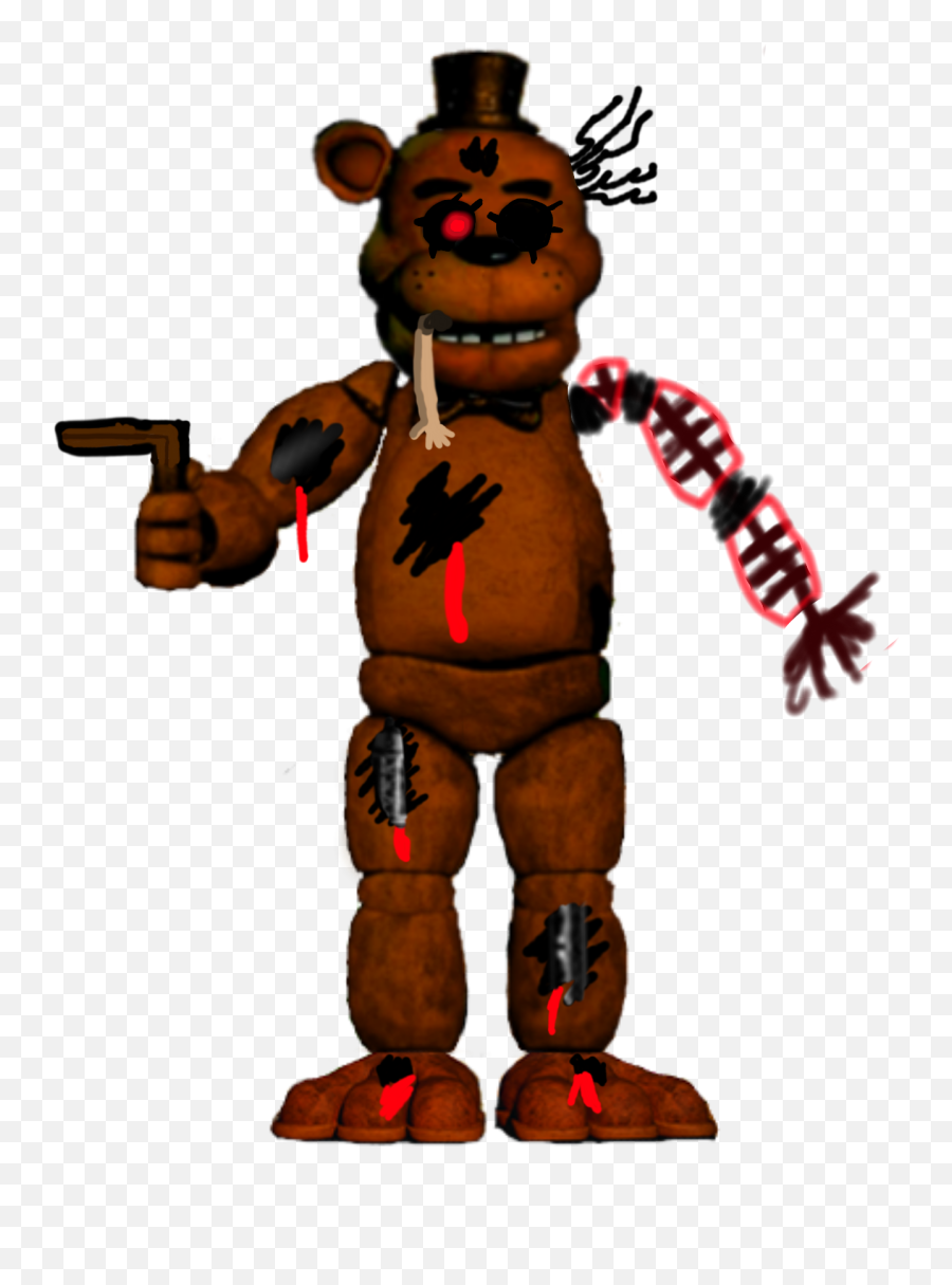 Hellbound Freddy My Freind At Image By Rxzoombie7 - Fictional Character Emoji,School Got Me Like Emoji