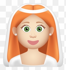 Emojis Girl Ginger Redhead No Gesture - Emoji Girl Crossed Arms,Ginger ...