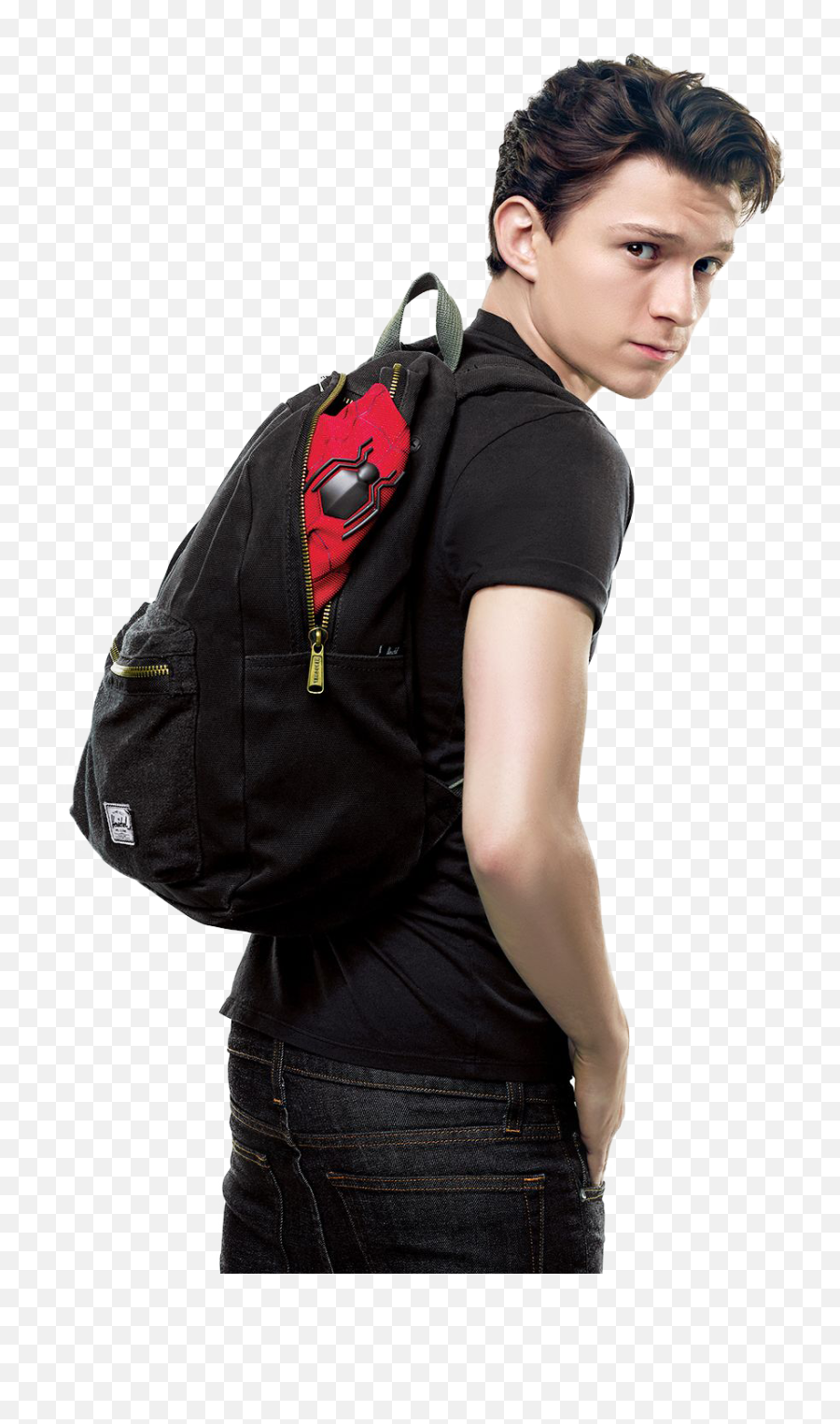 Tomholland Spiderman Sticker - Spider Man Homecoming Peter Parker Emoji,Marvel Emoji Backpack