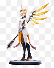 Blizzard Overwatch - Mercy Statue Mercy Overwatch Emoji,Emotions Mercy Overwatch