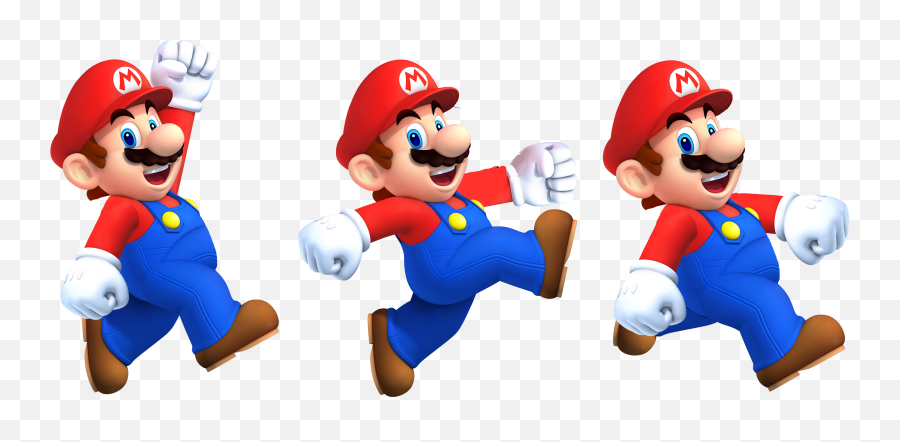 Super Mario Movie - Super Mario Walking Png Emoji,Movie Where Emotions Were Shown As Cgi People