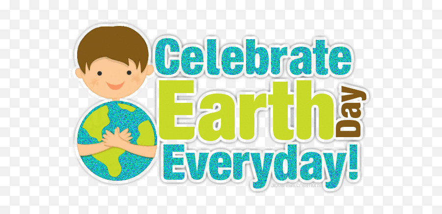 Yesenia Carapia - Animated Earth Day Every Day Gif Emoji,