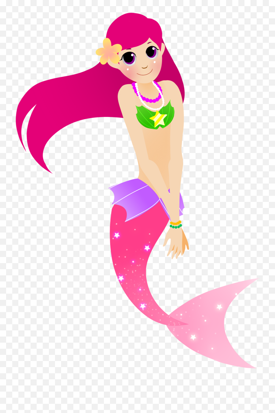 Mermaid Clipart Kid - Mermaid Art For Kids Emoji,Mermaid Emoji