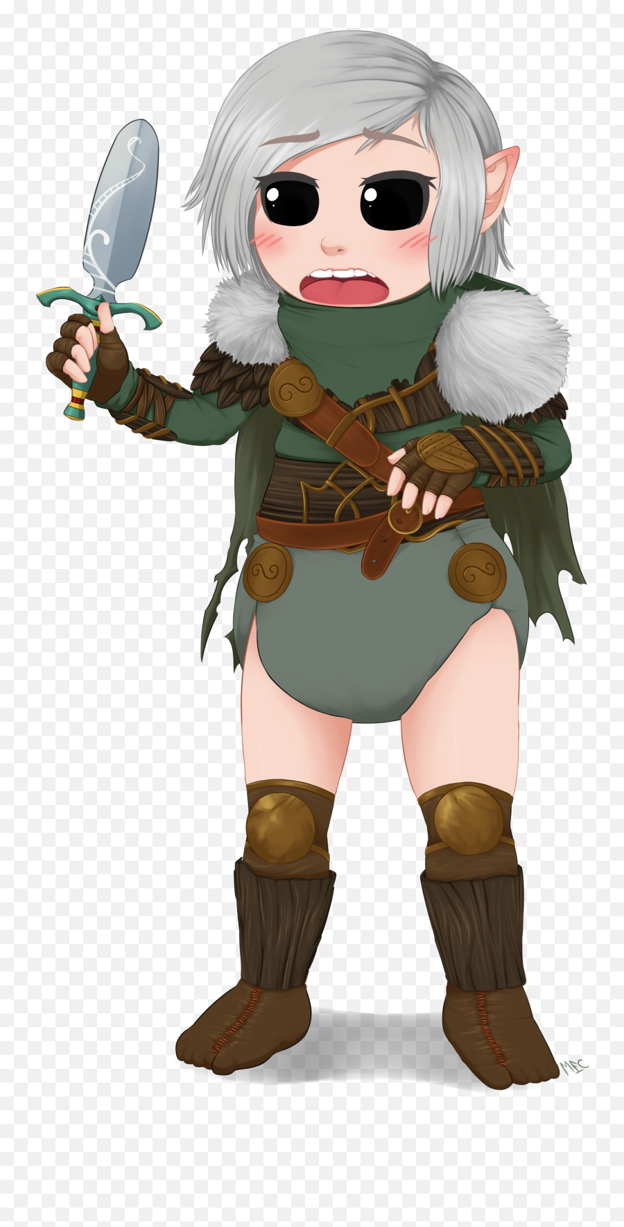 Wee Waywatcher - Warhammer Art Kerillian Emoji,Warhammer Vermintide Emoticon