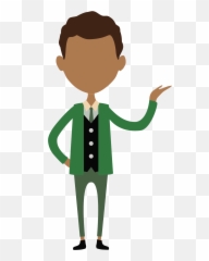 Pointing Businessman Icon Png Clipart - Businessman Icon Hd Png Emoji,Businessman Emoji