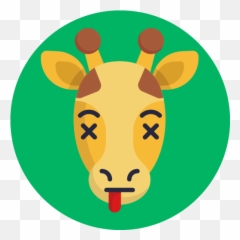 Giraffe Emoji Icons Png 33 - Happy,Picture Of Giraffe Emoji