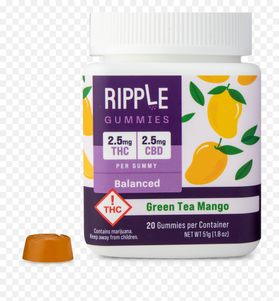 Ripple Gummies - Ripple Gummy Weed Emoji,Emotion Classic With Green Tea Extract