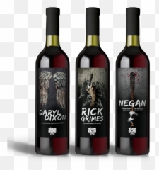 Tasted The Official Walking Dead Wine - Walking Dead Wine Rick Emoji,Small Emoticon Of Popping Wine Bottle