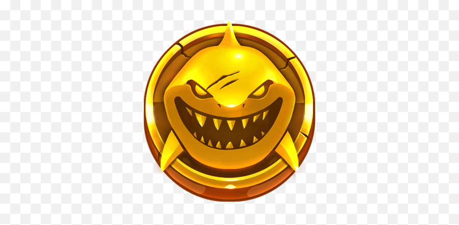 Razor Shark Push Gaming - Golden Shark Razor Shark Emoji,Typable Shark Emoticon