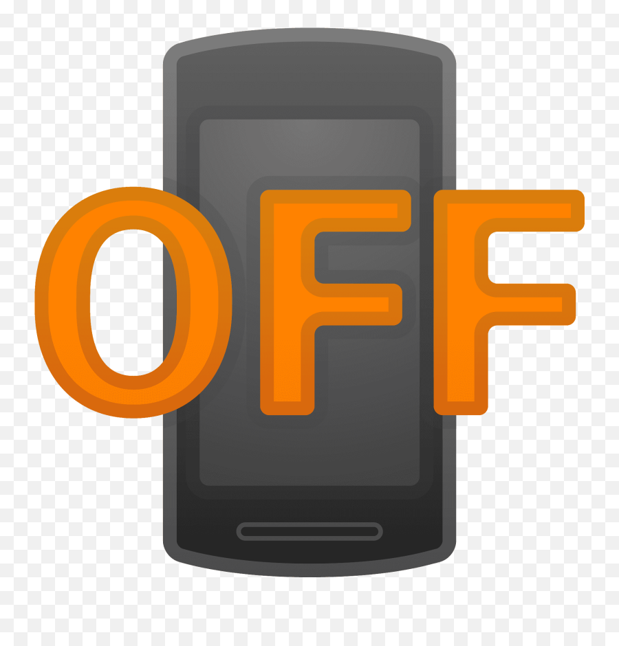 Mobile Phone Off Emoji - Telephone Eteint,Cell Phone Emoji