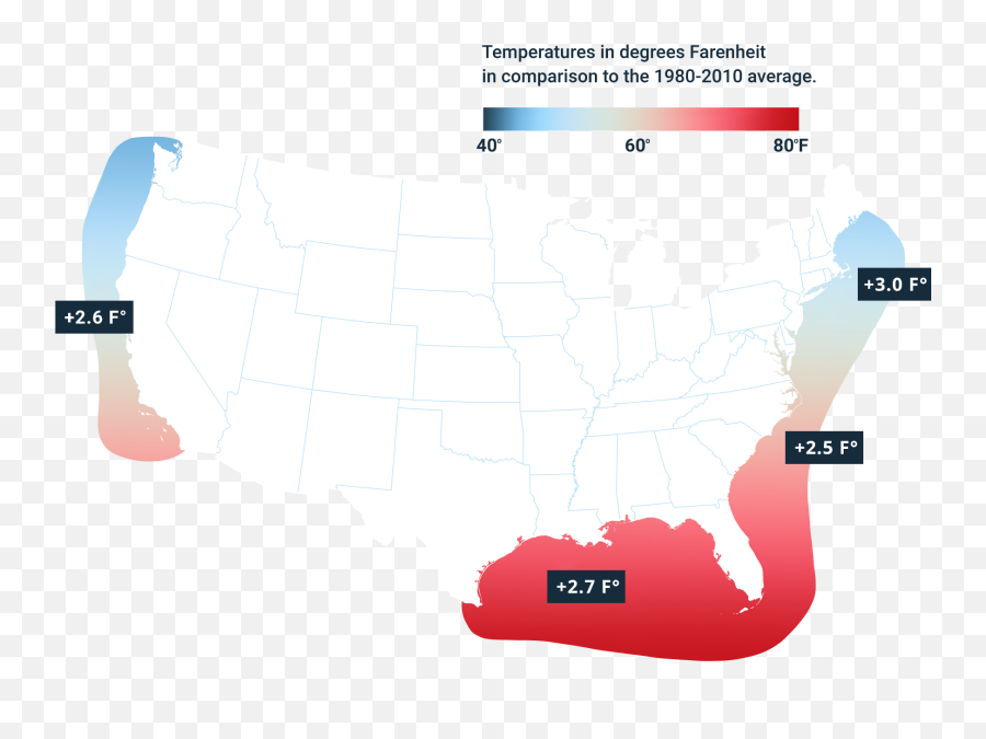 Flooding Is Americas Most Frequent And - Us Map Animated Emoji,Temperature Maps For Each Emotion